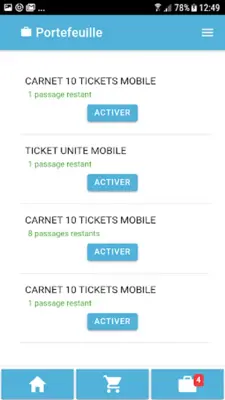 M-Ticket PASTEL android App screenshot 2