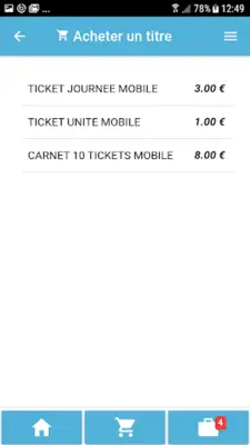 M-Ticket PASTEL android App screenshot 4